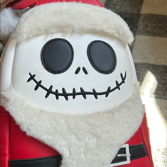 Disney Red and White Santa Backpack - Picture 9 of 12